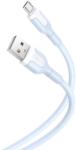 XO NB212 kábel USB-A / Micro USB 1M 2.1A Kék (128404)