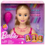 Mattel Barbie Deluxe Styling Head - Fésülhető babafej - Szőke egyenes hajú (HMD88) (HMD88)