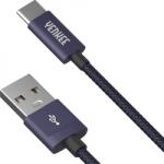 YENKEE YCU 302 kábel USB A 2.0 / USB C (2m) (blue) (45013680) (45013680)