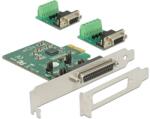 Delock 65841 2x Soros RS-422/485 port bővítő PCIe kártya (65841)