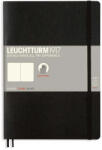 Leuchtturm Caiet b5 dictando coperta flexibila negru Leuchtturm (LT349296)