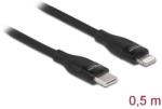 Delock USB-C - Lightning Kábel - 0, 5m (D86636)