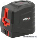 TOYA Keresztlézer, 1/4", zöld, 25m, 505-520nm, IP54, 3V (2xAA 1, 5V elem) (YT-30426) (YT-30426)