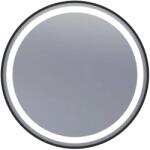 Dubiel Vitrum Kerek Led tükör alumínium kerettel 80 cm x 80 cm