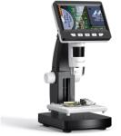 Inskam Цифров микроскоп Inskam 306 със стойка, 1000x, 2 MP, 4-инчов IPS дисплей (306)