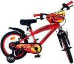 E & L Cycles Bicicletă pentru copii cu roți ajutătoare E&L cycles - Disney Cars, 16 (20581-FW16)