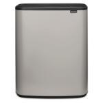 Brabantia Cos de gunoi Brabantia Bo Touch 1010455, 60 l, Deschidere lina si silentioasa, Deschidere larga, Gri deschis (1010455) Cos de gunoi