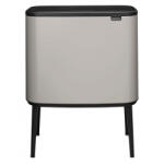 Brabantia Cos de gunoi Brabantia Bo Touch 1010451, 36 L, Deschidere lina si silentioasa, Deschidere larga, Gri deschis (1010451) Cos de gunoi