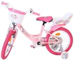 E & L Cycles Bicicletă pentru copii cu roți ajutătoare E&L cycles Volare - Unicorn, 16 (61675)