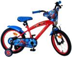 E & L Cycles Bicicletă pentru copii cu roți ajutătoare E&L cycles Volare - Ultimate Spiderman, 16 (20582-CB16)