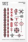TATTonMe Водоустойчиви временни татуировки Народни мотиви микс (TMOrnaments)