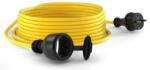 Commel Prelungitor Commel - AT N07V3V3-F, 5 m, IP44, galben (220-701)