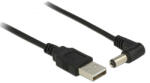 Delock USB tápkábel & gt; DC 5.5 x 2.1 mm apa 90 1.5 m