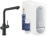 GROHE Mosogató csaptelep GROHE Blue Home leeresztőszeleppel bársony fekete 31454KS1 (31454KS1)