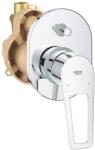 GROHE zuhany és fürdő csaptelep GROHE BauLoop vakolat alatti résszel együtt króm 29041001 (29041001)