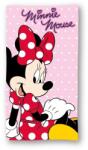 Faro Minnie Mouse, prosop din bumbac, roz, 70x140 cm