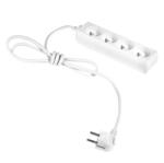 Vipow Prelungitor 4 prize, fara intrerupator, 3x1.5mm, 2.0m, Rebel (URZ3071-2B)