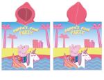 Faro Peppa Pig, prosop tip poncho, 50x100 cm