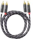 FiiO LR-RCA6 (S) Trust, 2xRCA-RCA kábel, 50cm