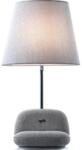 Immax 09109L - SOFA LED dimmelhető asztali lámpa, Qi vezeték nélküli töltéssel, LED/6W/230V, szürke 09109L (IM1538)