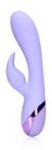 Loveline Smooth Silicone Rabbit Vibrator - Digital Lavender