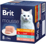 Brit Brit Premium by Nature macskaeledel-habkeverék 8x85g