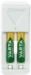 VARTA 57656201421 Mini töltő + 2 db AAA 800 mAh akkumulátor (57656201421) - pepita