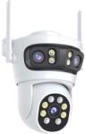 Immax Neo 07823L - Okos kültéri kamera 2MP+2MP+2MP érzékelővel, 5V, Wi-Fi 07823L (IM1497)
