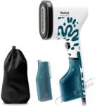 Tefal DT2040E1Pure Pop függőleges gőzölős vasaló, 1300 W, változó gőz 20 g/percig, 2 víztartály 70ml és 120ml, 15 másodperc alatt használatra kész, kék/fehér Vasaló