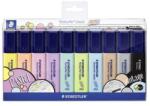 STAEDTLER Evidențiator, set, 1-5 mm, STAEDTLER, „Textsurfer Classic Pastel 364 C, 10 culori diferite, 10 buc