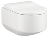 Roca Fali WC, perem nélküli, rejtett rögzítésű, ülőkével és fedéllel, piszkosfehér A3460C7910 (A3460C7910)