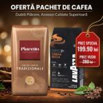 Piacetto Espresso Pachet promotional Piacetto Tradizionale si Lavazza Crema Ricca