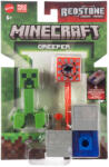 Mattel Minecraft: Figurină Creeper cu accesoriu lansator de TNT - Mattel (GTP08/JJR92) Figurina