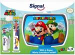 Signal , детски комплект Super Mario Junior паста x2 + четка + кутия, 6-13 г