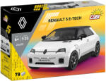 COBI COBI: Set de construcție Renault 5 E-Tech, mașină albă (24675) (COBI-24675)