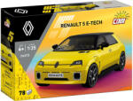 COBI COBI: Renault 5 E-Tech - set de construcție, mașină galbenă (24673) (COBI-24673)