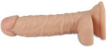  Realisztikus letapasztható vibrátor 19 cm - 7.5" Real Extreme Vibrating Dildo