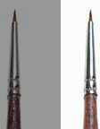  Synthetic round brush with brown tip - SINGLE PACK 52282 - ecset (méret 0/5) (aaa_33-52282)