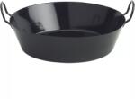 RIESS Vas pentru gogoși 40 cm negru, smălțuit, înalt 11 cm Riess