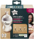 Tommee Tippee cumisüveg CTN duo 260 ml átlátszó