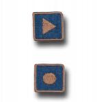 Importer Kufer Spółka z o. o Ragasztó patch applikáció Play Stop Jeans kék (2db) mix (5905386761468)