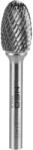 NEO TOOLS Keményfém marófej, turbómaró, E csepp, ovális, 14x22mm, szár méret 6x45mm (55-367) - szerszamparadicsom