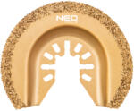 NEO TOOLS Multigép, rezgőgép lap, HCS, volframkarbid, 64mm, félköríves vágó, kerámiához (58-064)