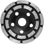 NEO TOOLS Gyémánt csiszolókorong 115x5x22.2mm, dupla szegmenses (57-886) - szerszamparadicsom