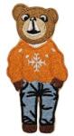  Patch Felvarró Termo Applikáció Maci 2 8 x 3, 5 cm (OH DECO)