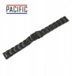 Pacific Acél karkötő karórához 20 mm fekete Teleszkópok Ingyenes (MB13-1-22)