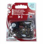 KOH-I-NOOR Fém szemek sárgaréz belső 5, 5 mm külső 10 mm (20db) (8590265200670)