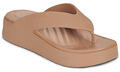 Crocs Lábujjközös papucsok Getaway Platform Flip Barna 41 / 42