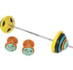 Gorilla Sports Súlyzókészlet 100 kg fogótárcsákkal és csillagzárral (100764-00009-0048)