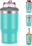  4in1 thermo bögre szigetelő dobozok és palackok 420 ml kék (THE-STAY-CHILL)